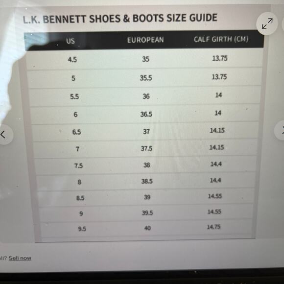 L. K. Bennett Dale Stripe Grosgrain Black & White Flats Size 37=6.5 - Picture 9 of 9